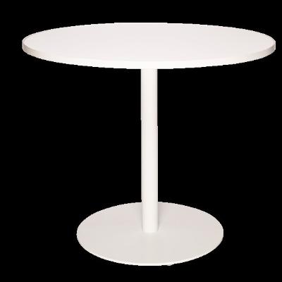 Cafe Table - Max - White - Round - 800mm thumbnail 1
