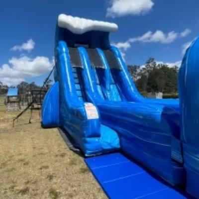 20m Ripcurl Dual Lane Waterslide Inflatable thumbnail 4