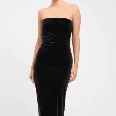 Kookai Fleur Strapless Dress - Black Sizes 6, 10 thumbnail 3