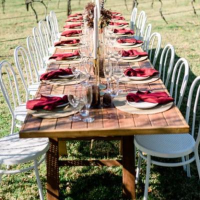 Hardwood Trestle Tables thumbnail 2