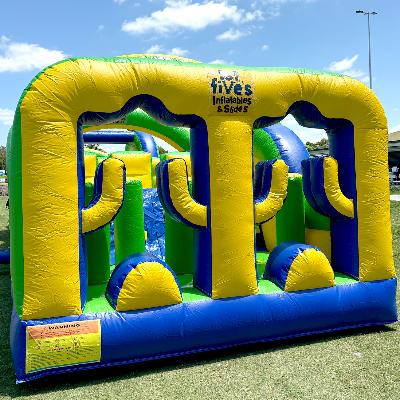 15m Adventure Dash Inflatable Obstacle Course thumbnail 3