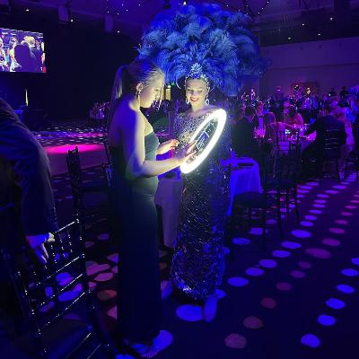 Roving LED Selfie Station with Costumed Hostess thumbnail 5