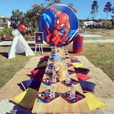 Spiderman Round Backdrop 2 package thumbnail 2