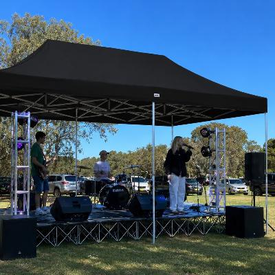 Stage and Marquee Package - Perfect for Weddings, bands, small festivals, sporting events, community events