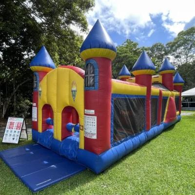 9m Camelot Inflatable Obstacle Course thumbnail 4