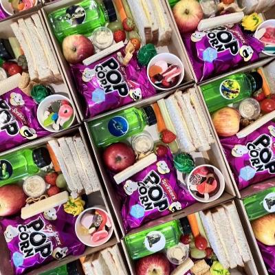 Kids Picnic Boxes - Sandwiches with fruits and lollies thumbnail 2