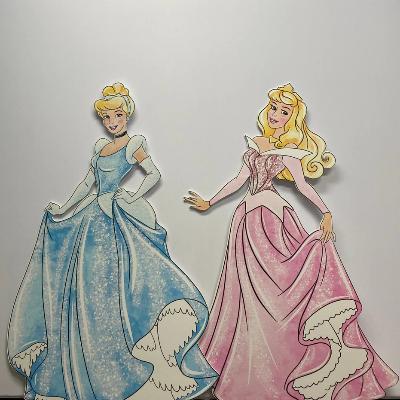 Cinderella and Sleeping Beauty Standee package