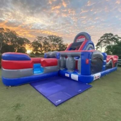 Ninja 180 Inflatable Obstacle Course & Slide