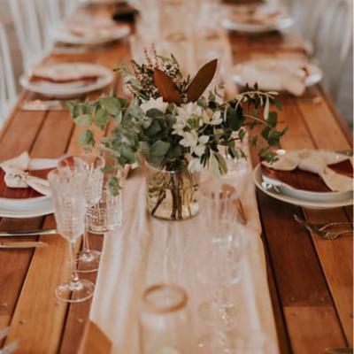 Hardwood Trestle Tables