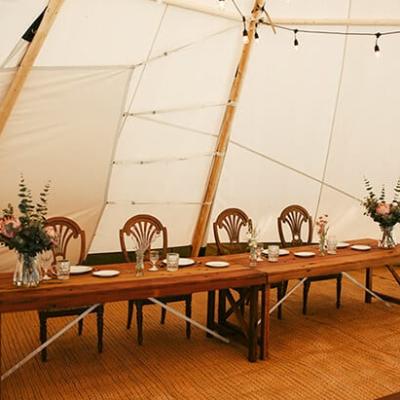 Rustic Recycled Timber Tables
