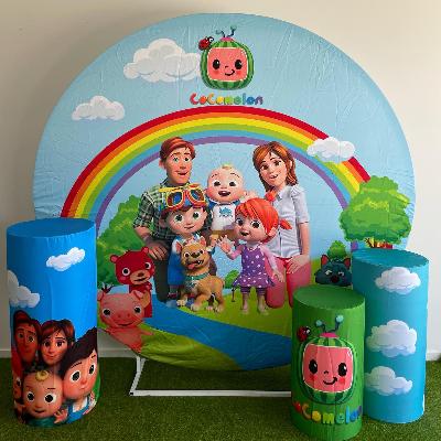 Cocomelon Backdrop