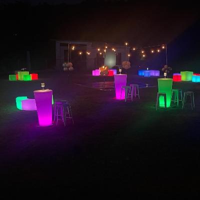 LED Ghost Bar Stool thumbnail 2