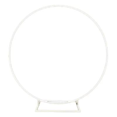 White Circular Arbour thumbnail 1