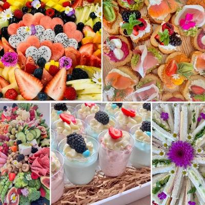 Fruit Feast Platter and Savoury Platter - Fit & Healthy Package thumbnail 2