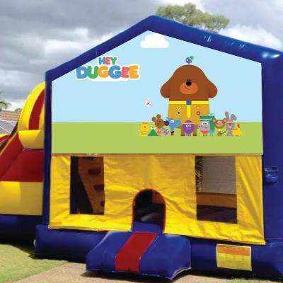 Hey Duggee Large Banner Jumping Castle