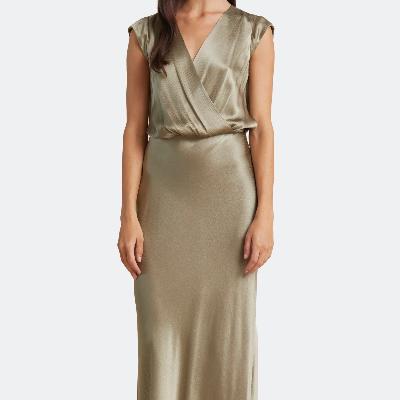 Bec & Bridge Moondance Maxi Dress Sage Size 8