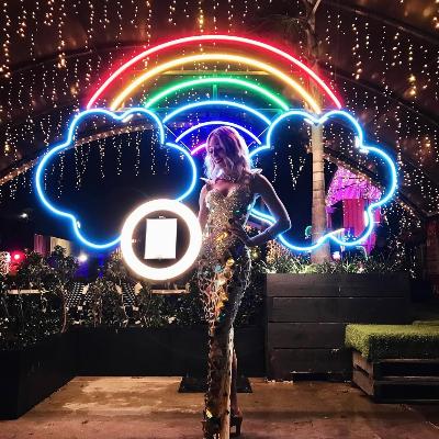 Roving LED Selfie Station with Costumed Hostess thumbnail 6