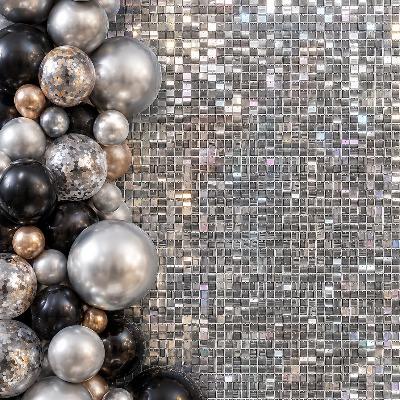 Audrey Silver Shimmer Wall