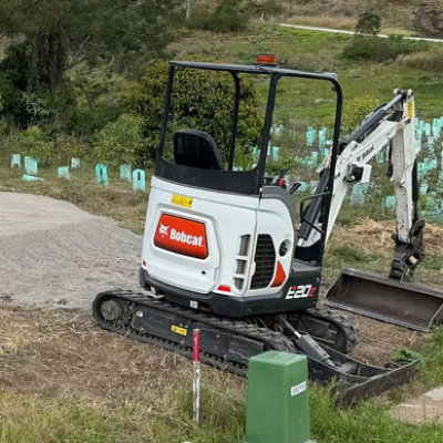 Bobcat E20 Excavator (with operator)