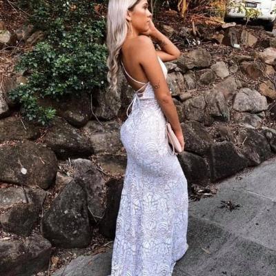 Lisa Brown In Love With This Dress - White Size 6