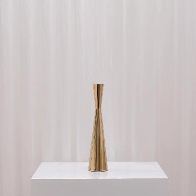 Eva Candlesticks - Large/Gold thumbnail 1