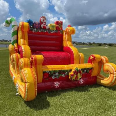 Inflatable Santa Selfie Sleigh thumbnail 2