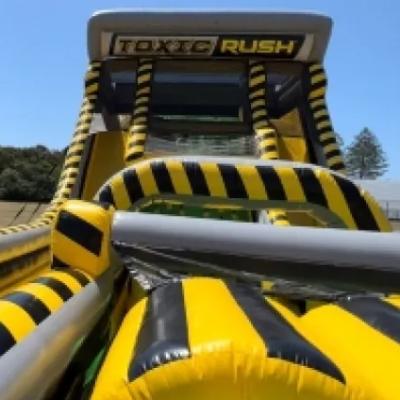 45m Nuclear Inflatable Vertical Scream Obstacle Course thumbnail 5