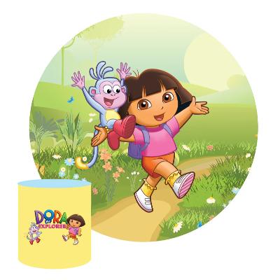 Dora the Explorer Round Backdrop Package thumbnail 1