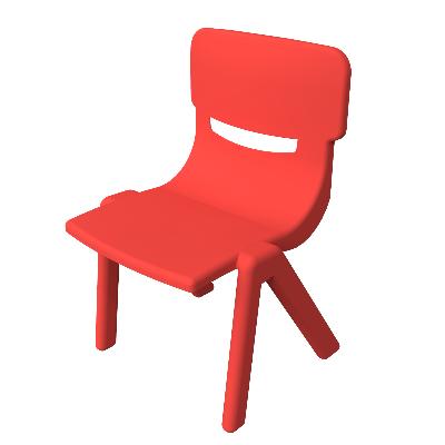 Kids Chair - Red