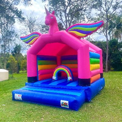 Unicorn Jumping Castle thumbnail 1