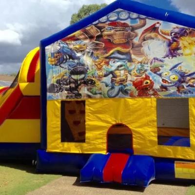 Skylanders Large Banner Jumping Castle