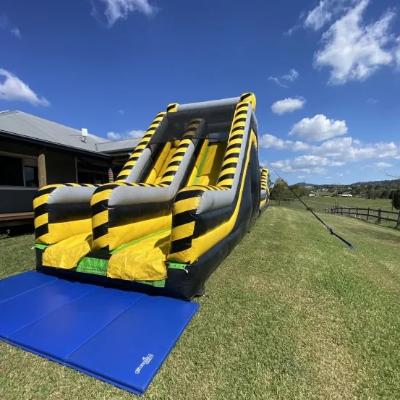 10m Nuclear Rock Wall Inflatable Obstacle Course thumbnail 3