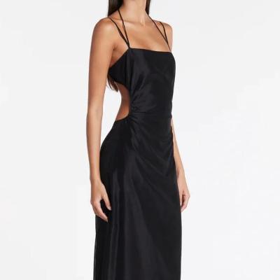 Sir The Label Lucelia Cut Out - Black Size 8 thumbnail 2