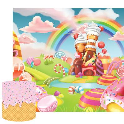 Cake Castle Rectangle Backdrop Package thumbnail 1