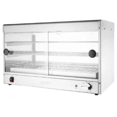 Pie Warmer for 60 piece Large - Glass sliding door