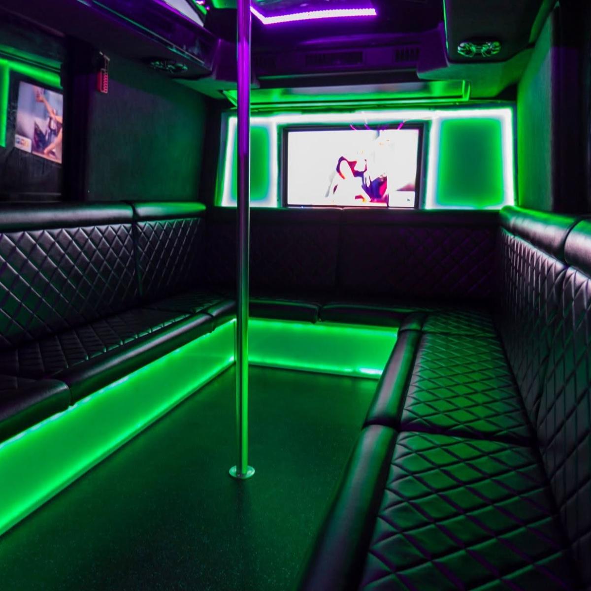 20 Seater Limo Party Bus thumbnail 2