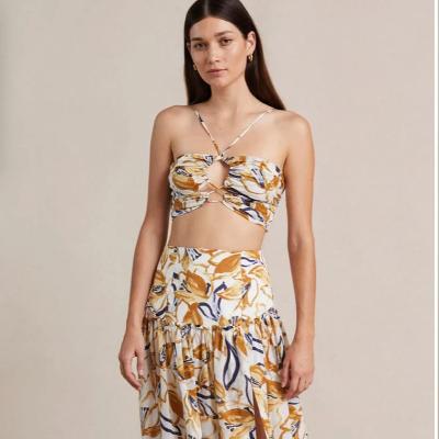 Bec & Bridge Eugenie Lace Up Top Size 10