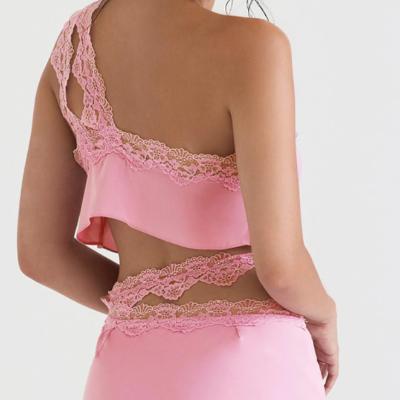 House of CB Lorena Crop & Mathilda Skirt Set Pink - Size XS/S thumbnail 4