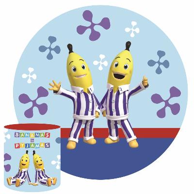 Banana's in Pyjamas Round Backdrop Package