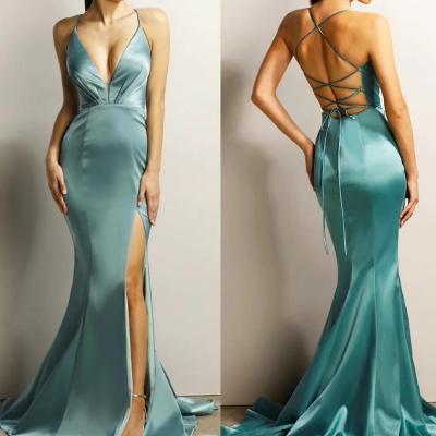 Jadore Criss Cross Back Dress In Jade Green Size 10