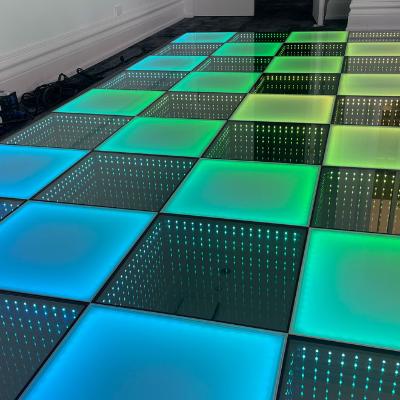 3D LED Glow Dance Floor - 3m x 3m thumbnail 2