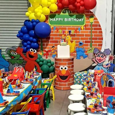 Sesame Street Round Backdrop Package thumbnail 2