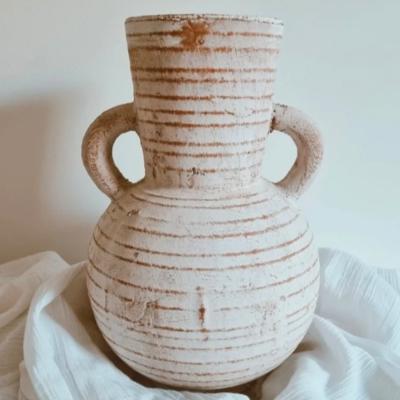Terracotta Hand-Crafted Urn thumbnail 1