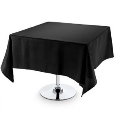 Tablecloth to suit 90cm Square - Black (140cm x 140cm)
