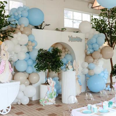 Pre-Made 2m Balloon Garland - Sky Meadow thumbnail 1