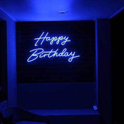 Happy Birthday Neon Sign thumbnail 5