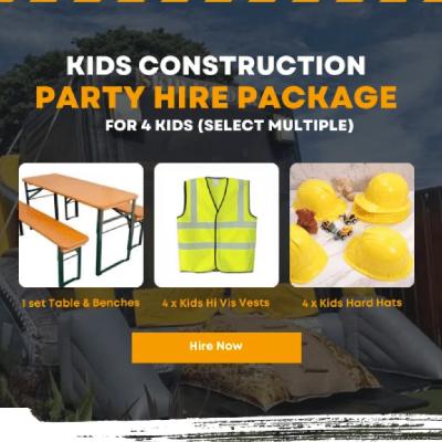 Kids Construction Hire Package (4 Kids/Package) thumbnail 2