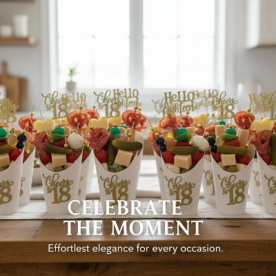 Individual Charcuterie Boxes, Cups Or Boats –  Catering (halal Available) thumbnail 4