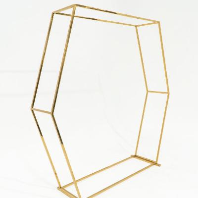 Gold Hexagon Frame thumbnail 2