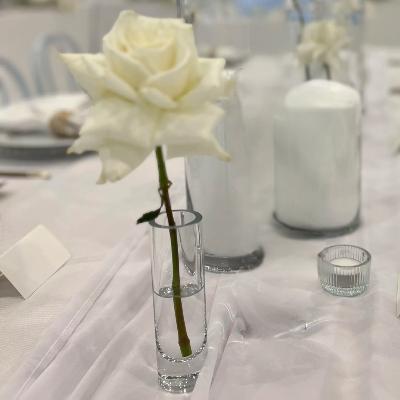 Clear Bud Vases (14cm)